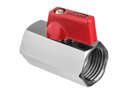 Zawór kulowy MINI o zredukowanym przepływie 1/2" GW Invena 