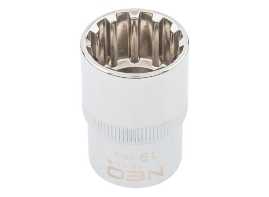 Nasadka Spline 1/2", 19 mm NEO