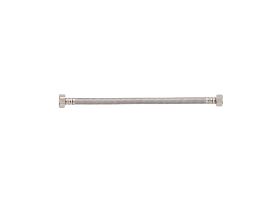 Wężyk w oplocie ze stali nierdzewnej 1/2" x 3/8" 50 cm GW Invena