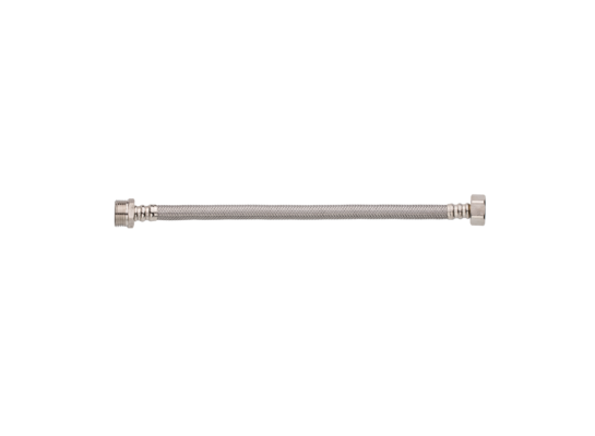 Wężyk w oplocie ze stali nierdzewnej 1/2" 30 cm GW/GZ Invena 