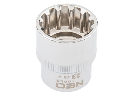 Nasadka Spline 1/2", 23 mm NEO