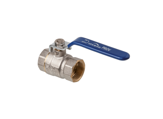 Zawór kulowy typ ciężki z dźwignią stalową 1" GW Invena Prov 