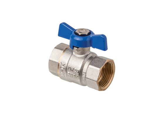 Zawór kulowy typ ciężki z pokrętłem motylkowym 1/2" GW Invena Prov 