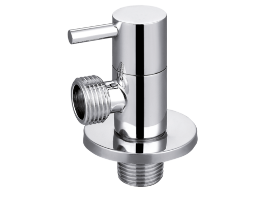 Zawór kątowy z głowicą ceramiczną 1/2" x 3/4" Invena