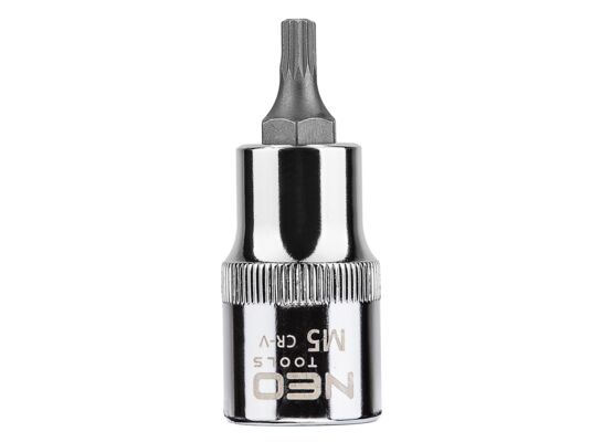 Końcówka Spline na nasadce 1/2", M5 x 55 mm NEO