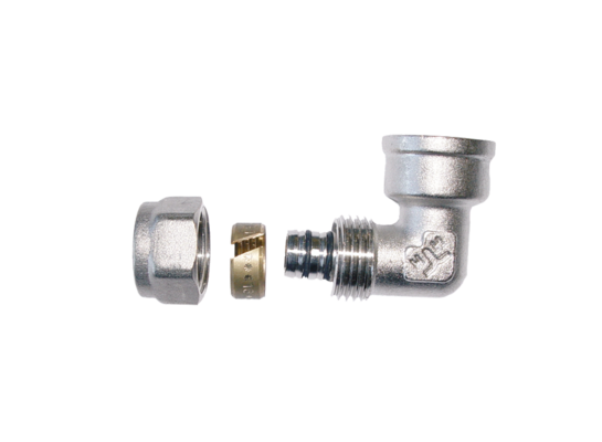 kolanko 90° z gwintem wewnętrznym 1/2"x20x2 Invena Prov 