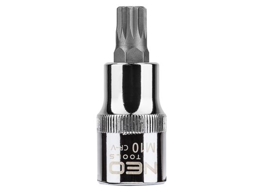 Końcówka Spline na nasadce 1/2", M10 x 55 mm NEO