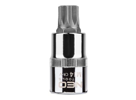 Końcówka Spline na nasadce 1/2", M14 x 55 mm NEO