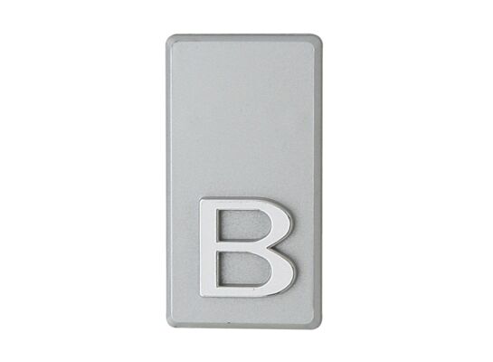 Litera "B" INV srebro