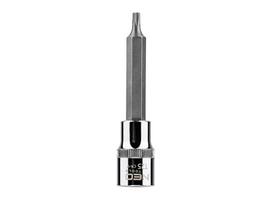 Końcówka Torx na nasadce 1/2", T25 x 100 mm NEO