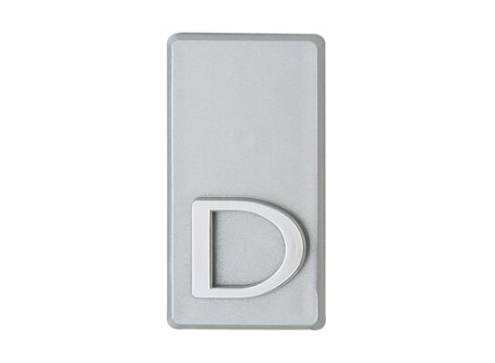 Litera "D" INV srebro