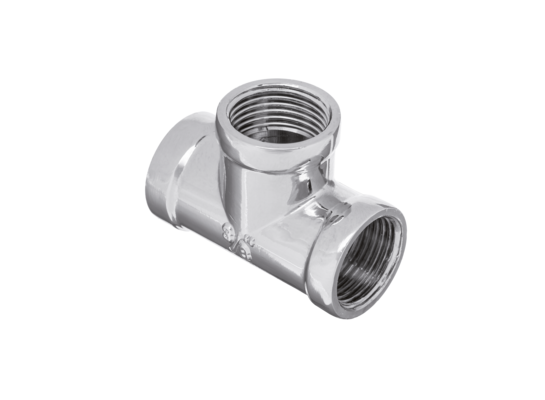 Trójnik chromowany 3/8" GW Invena 