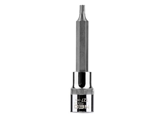 Końcówka Torx na nasadce 1/2", T27 x 100 mm NEO