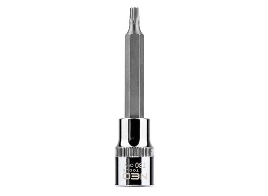 Końcówka Torx na nasadce 1/2", T30 x 100 mm NEO