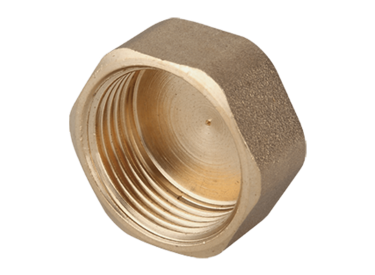 Zaślepka mosiężna 1/2" Invena 