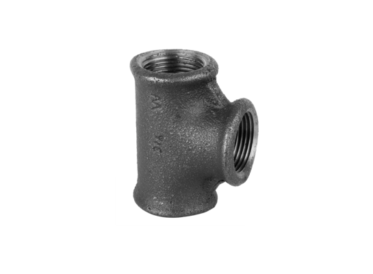 Trójnik czarny Atusa nakrętny 130 typ B1 1/2" GW Invena