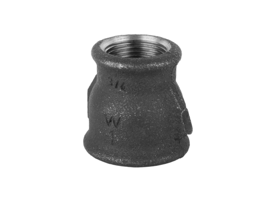 Mufa czarna Atusa redukcyjna 240 złączka nakrętna zwężkowa typ M2 1"x1/2" GW Invena