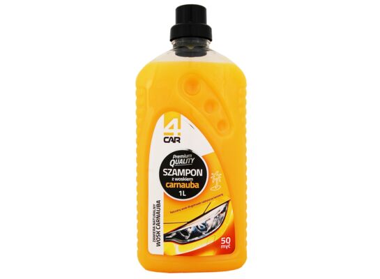 Szampon samochodowy z woskiem Carnauba 1 l 4CAR Premium Quality