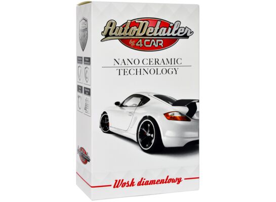 Wosk diamentowy + gąbka + mikrofibra 500 ml AutoDetailer by 4CAR