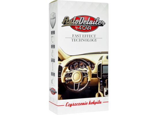 Pianka do plastików + gąbka + mikrofibra 500 ml AutoDetailer by 4CAR 