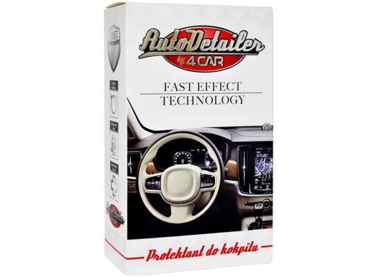 Preparat do czyszczenia kokpitu Protektant + gąbka + mikrofibra 500 ml AutoDetailer by 4CAR
