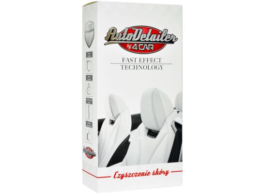 Pianka do skóry + gąbka + mikrofibra 500 ml AutoDetailer by 4CAR
