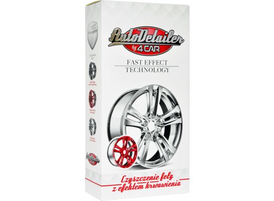 Żel do czyszczenia felg + szczoteczka 500 ml AutoDetailer by 4CAR