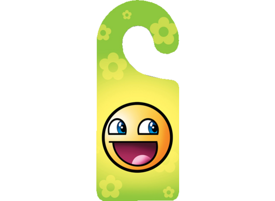 Oznaczenie "Smile" 8 x 19 zawieszka