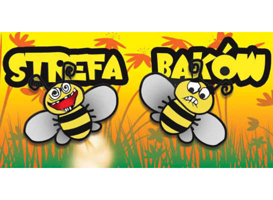 Oznaczenie "Strefa bąków" 9 x 20