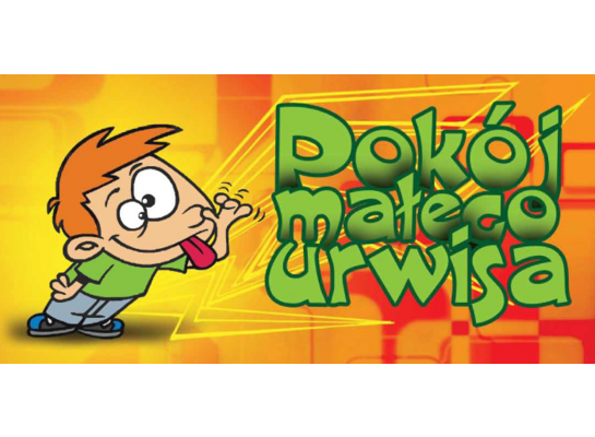 Oznaczenie ''Pokój małego urwisa'' 9 x 20