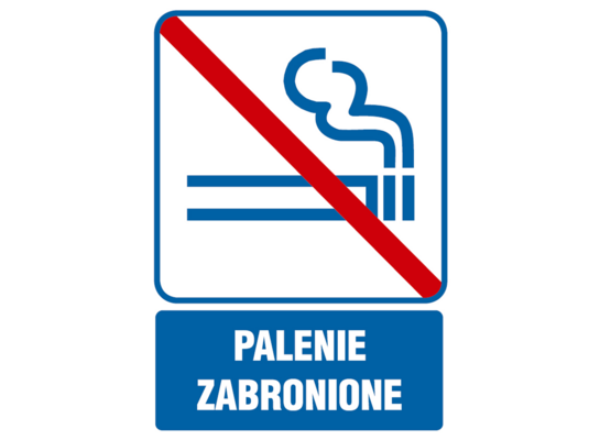 Oznaczenie "Palenie zabronione" 14,8 x 21