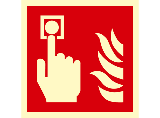 Oznaczenie "Uruchamianie ręczne" 15 x 15