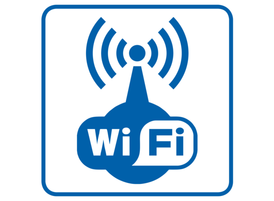 Oznaczenie "Wi-Fi" 14,8 x 14 x 8