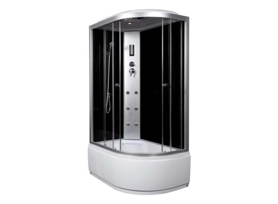 Kabina prysznicowa Jukon 120 L z brodzikiem Kerra
