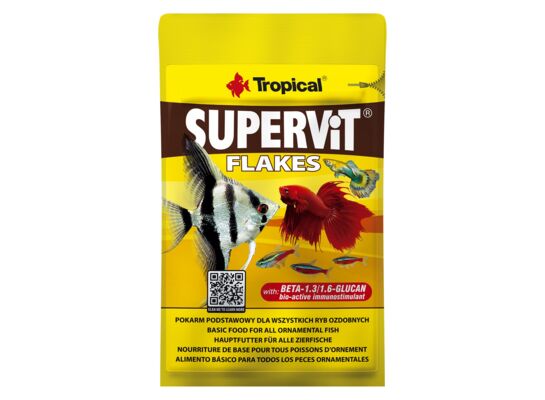 Pokarm dla ryb Supervit płatek 12 g Tropical