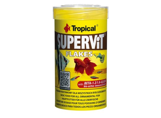 Pokarm dla ryb Supervit płatek 100 ml / 20 g Tropical