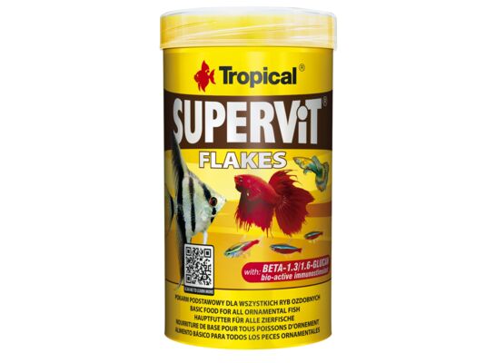 Pokarm dla ryb Supervit płatek 250 ml / 50 g Tropical