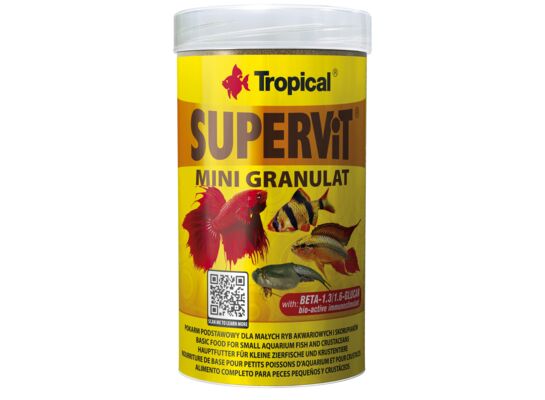 Granulat dla ryb Supervit mini 250 ml / 162,5 g Tropical