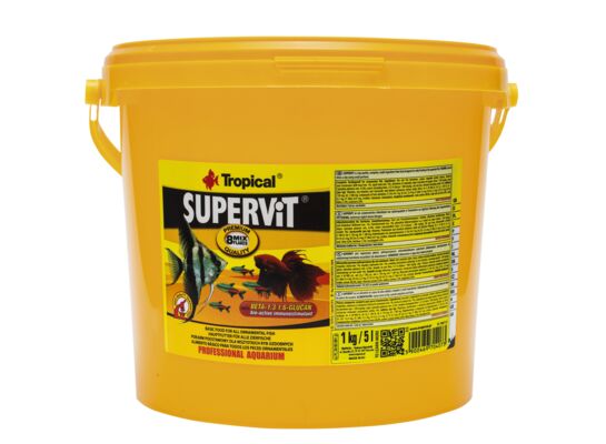 Pokarm dla ryb Supervit płatek 5 l / 1 kg Tropical