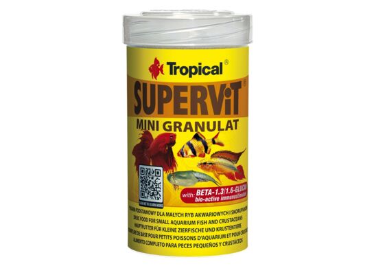 Granulat dla ryb Supervit mini 100 ml / 65 g Tropical