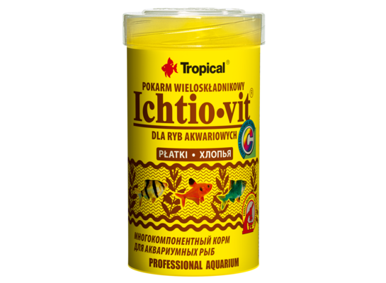 Pokarm dla ryb Ichtio-Vit płatek 100 ml / 20 g Tropical