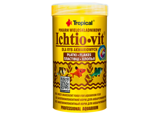 Pokarm dla ryb Ichtio-Vit płatek 250 ml / 50 g Tropical