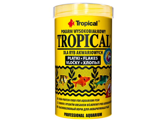 Pokarm dla ryb Tropical płatek 500 ml / 100 g Tropical