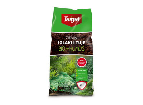 Ziemia z biohumusem do iglaków i tui 50 l Target