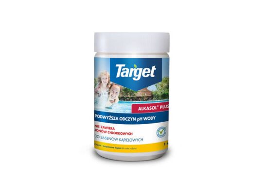 Preparat do podwyższania odczynu PH wody w basenach Alkasol Plus 1 l Target