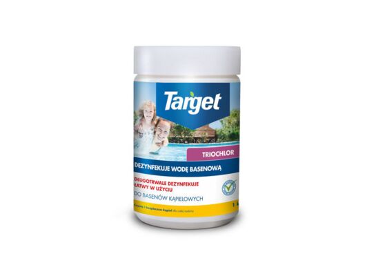 Tabletki do dezynfekcji wody basenowej Triochlor 1 kg (5 x 200 g) Target