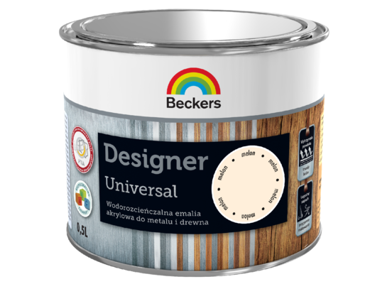 Emalia akrylowa Beckers Designer Universal Light Coral 0,5 l