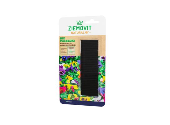 Naturalny BIOpałeczki nawozowe do roślin kwitnących blister