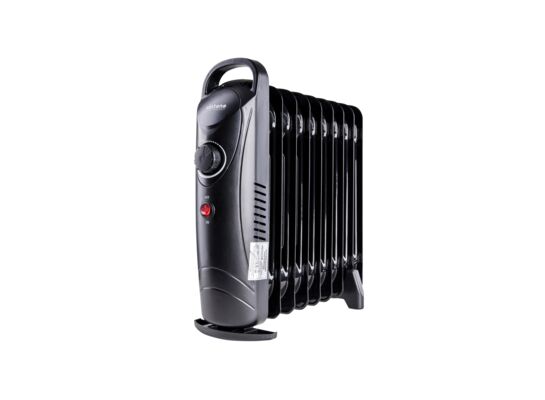 Grzejnik olejowy 900 W czarny Mini Volteno