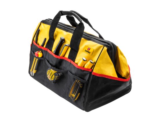 Torba narzędziowa 46 x 30 x 33 cm, 9 kieszeni TOPEX